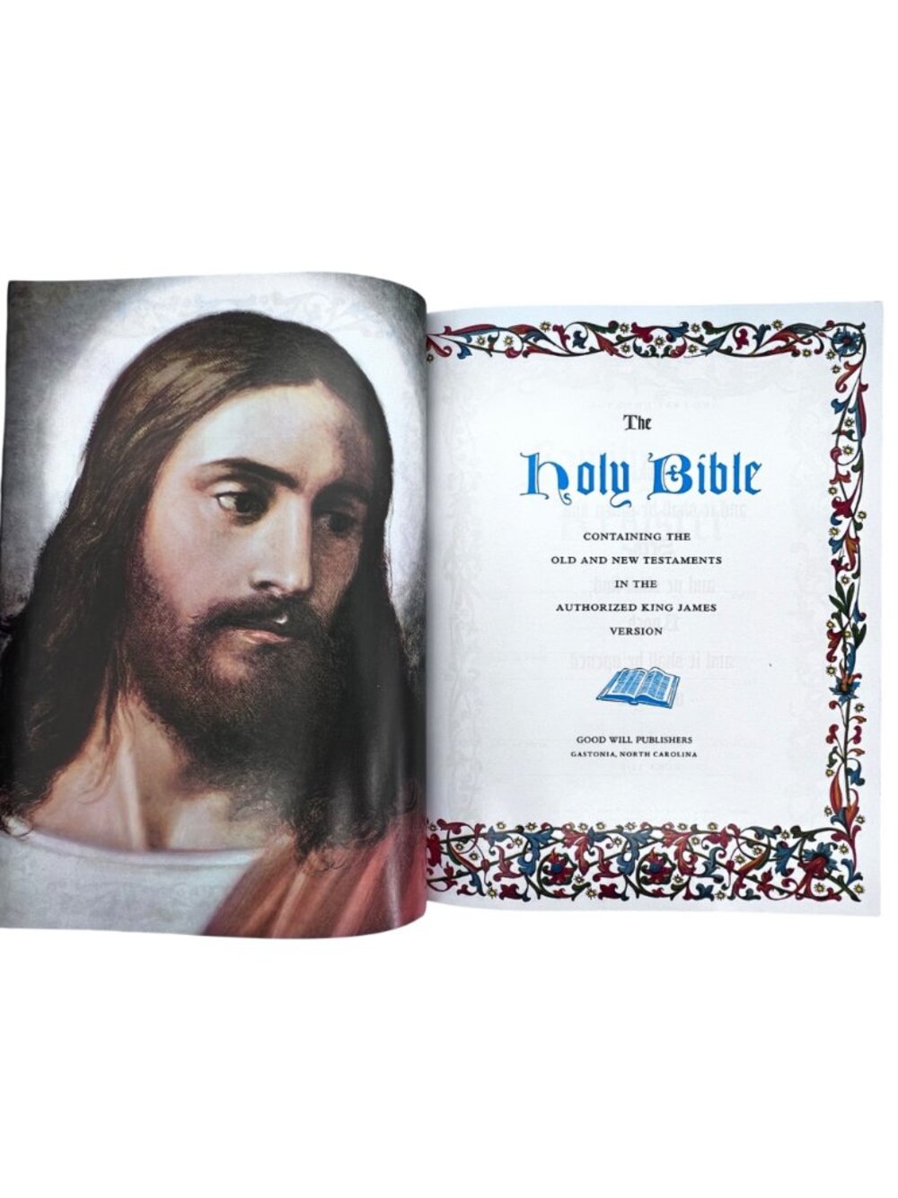 Holy Bible Guiding Light Edition 1965 King James Version Family Record Illustrat - Picture 4 of 16